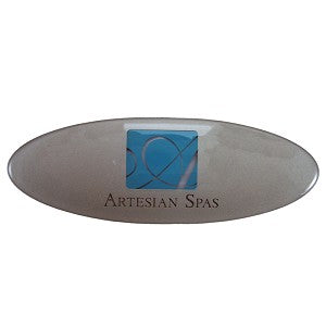 OP11-0211-77 Artesian® Spas Center Logo Dome Plate insert for pillows 11-0211-77 